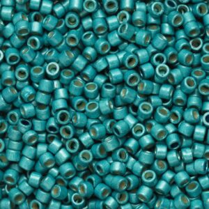 TOHO Treasure kralen - 11/0 - #PF569F metaalturquoise mat