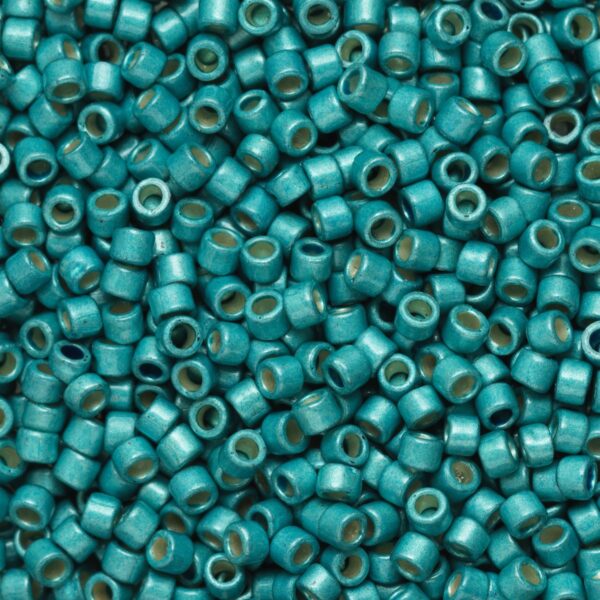 TOHO Treasure kralen - 11/0 - #PF569F metaalturquoise mat - Afbeelding 1