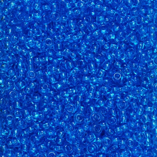 Rocailles - 9/0 - aquamarijn transparant - Afbeelding 1