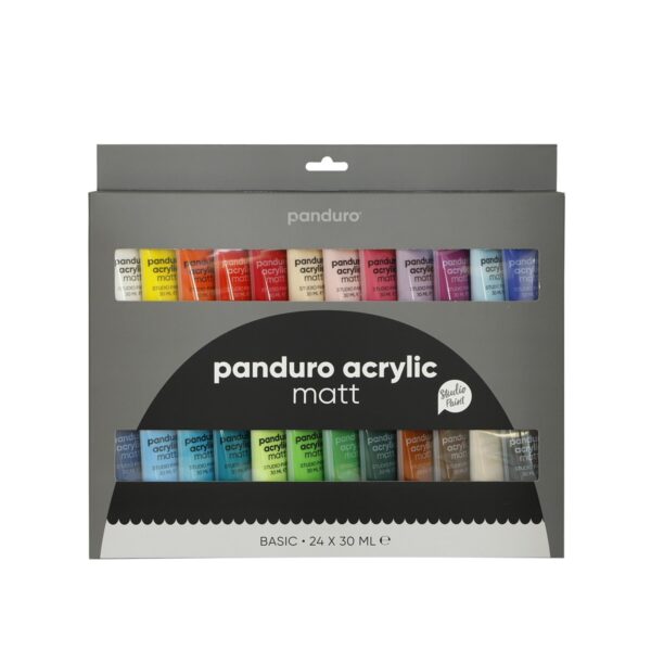 Panduro set acrylverf - mat - Afbeelding 1