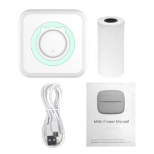 Kids Instant Photo Printer™ - Maak foto's en deel direct - Fotoprinter Groen (incl. 1 rol print papier) | Educatief Speelgoed