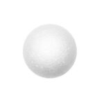 Piepschuim bal - 6 cm