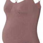 Voedingstop Noppies NOCJUN23 Evi Seamless Sensil® Deep Taupe