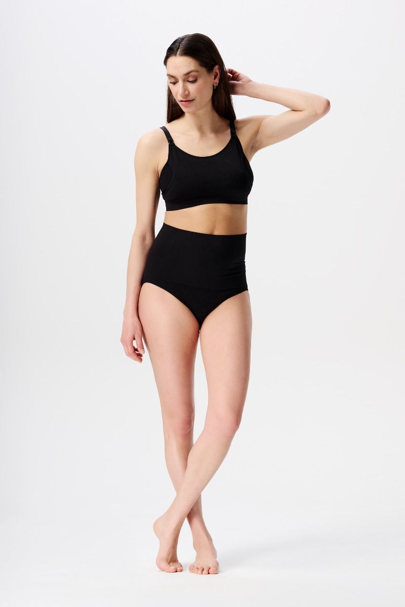 Post Partum Slip Noppies NOCJUN23 Lee Seamless Sensil® Black - Afbeelding 1