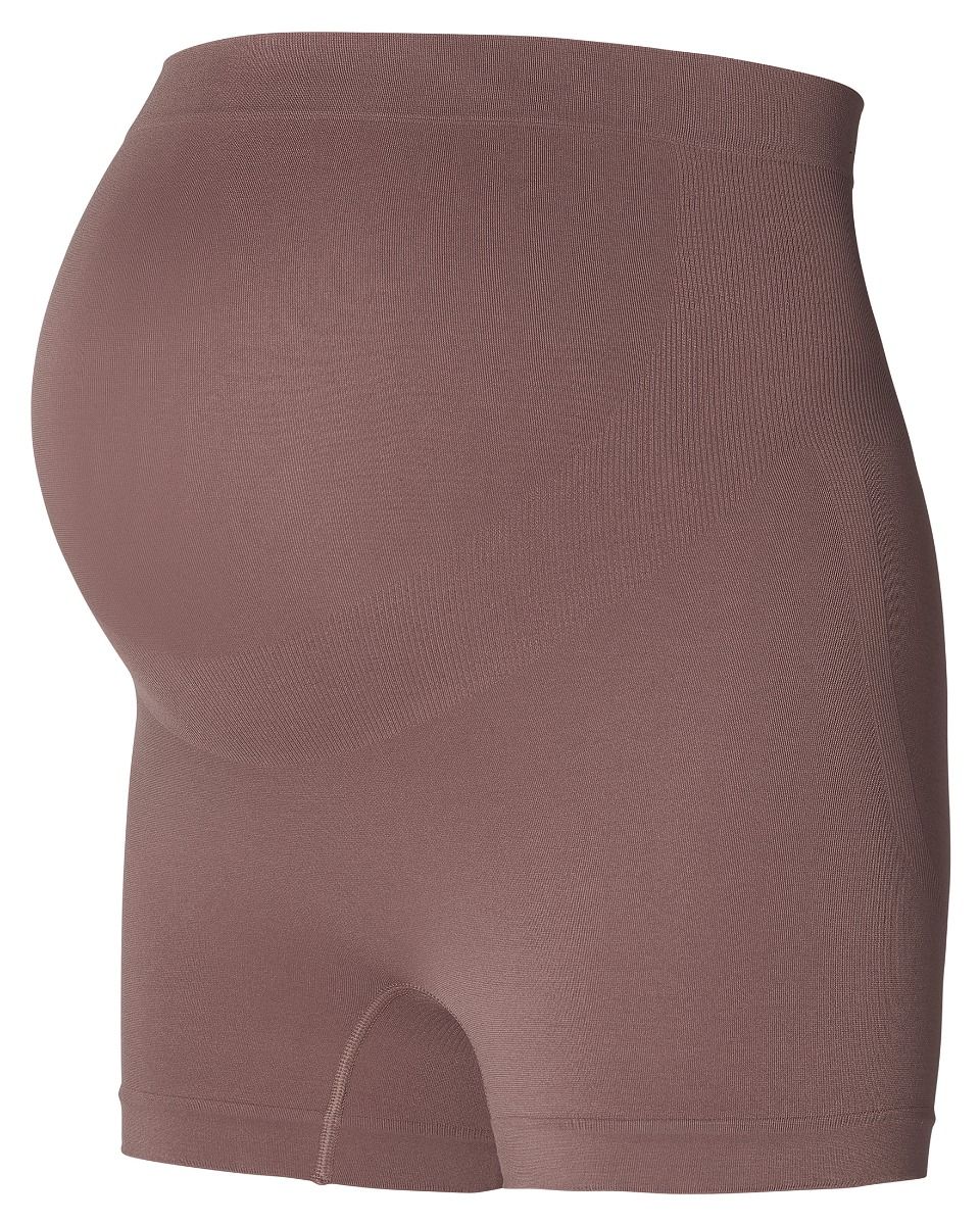 Zwangerschapsshort Noppies NOCJUN23 Lai Seamless Sensil® Deep Taupe - Afbeelding 1