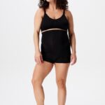Zwangerschapsshort Noppies NOCJUN23 Lai Seamless Sensil® Black