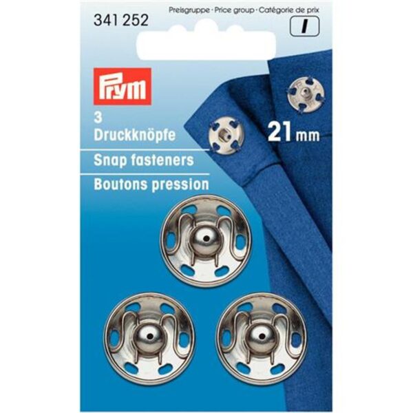 Prym drukknopen - 21 mm - 3 stuks - Afbeelding 1