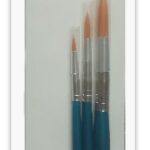 Artist penselen set - rond - 3 stuks