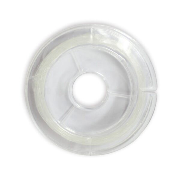 Elastisch nylondraad - 0,5 mm - 10 meter - transparant - Afbeelding 1