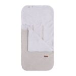 Voetenzak Baby's Only Autostoel 0+ Sense Kiezelgrijs