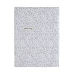 Laken Ledikant Baby's Only Flower Nordic Blue