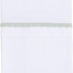 Laken Baby's Only Ledikant Reef Ash Mint/Wit 120x150