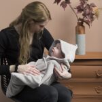 Omslagdoek Baby's Only Sense 75x75cm Kiezelgrijs