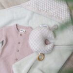 Muziekdoosje Baby's Only Happiness Maan Oud Roze