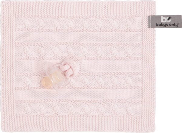 Speendoekje Baby's Only Cable Classic Roze - Afbeelding 1