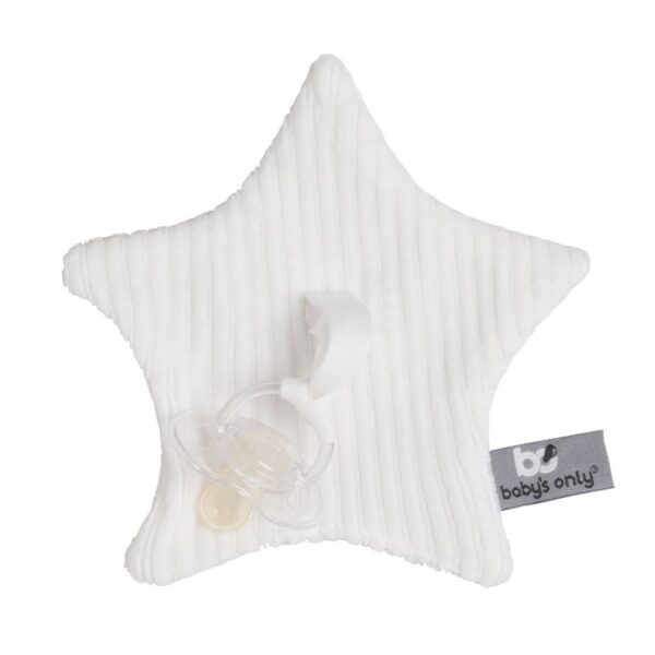 Speendoekje Baby's Only Sense Ster Wit - Afbeelding 1