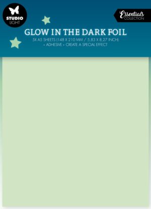 SL glow-in-the-dark folie - A5 - zelfklevend