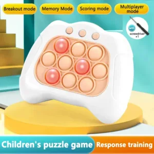 Pop Game™ - Pop je weg naar succes! - Reactiespel Wit | Educatief Speelgoed