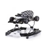 Loopstoel Chipolino 4-In-1 Racer Black/White