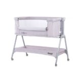 Co-Sleeper Chipolino Wieg Sweet Dreams Grey Incl. Wielen