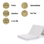 Matras Campingbed Chipolino 60x120 Bamboo