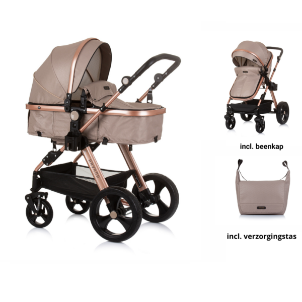 Kinderwagen Chipolino Havana 2-in-1 Golden Beige - Afbeelding 1