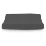 Aankleedkussenhoes 50x65 Badstof Iron Antraciet