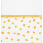 Laken Wieg Briljant Baby Flocks Honey Yellow