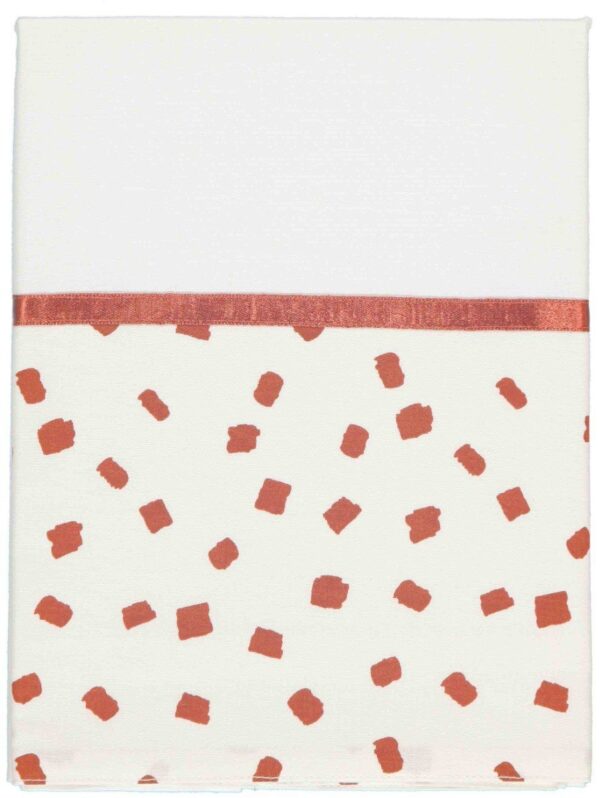 Laken Wieg Briljant Baby Flocks Picante Rust - Afbeelding 1