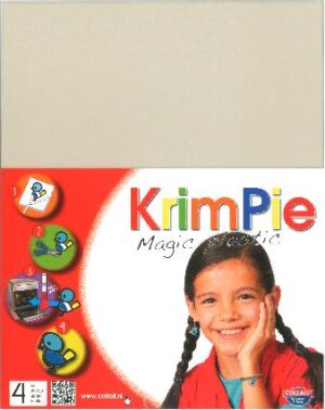 Krimpie Magic Plastic - krimpfolie - 4 vellen - wit