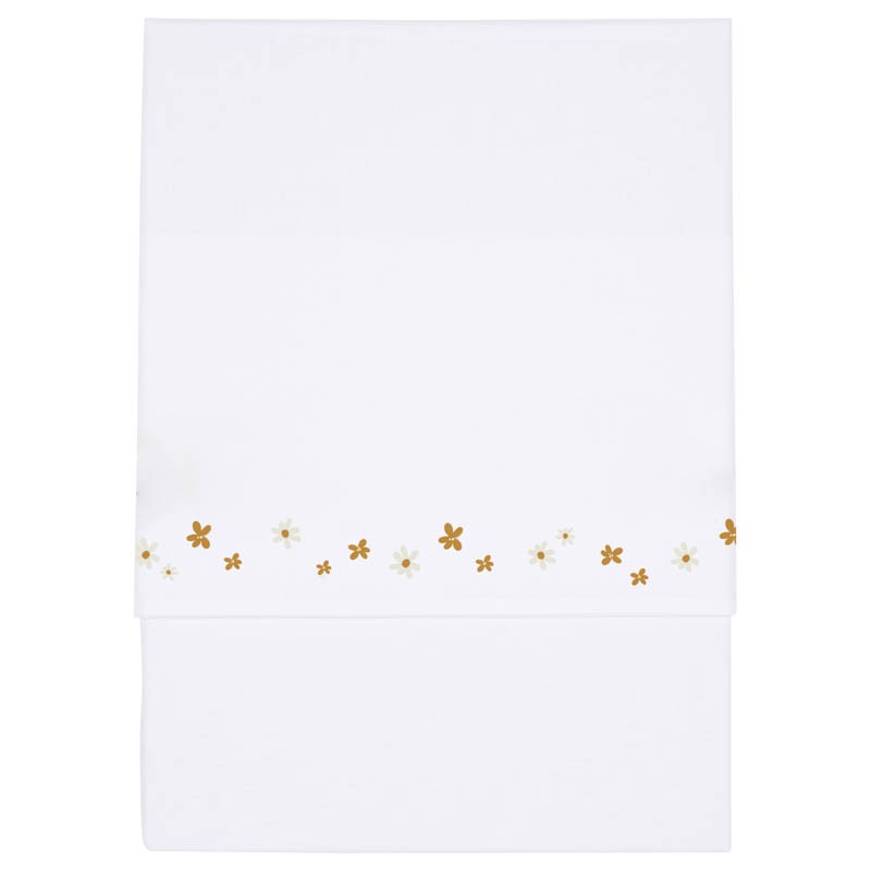 Laken Ledikant Little Dutch Little Pink Flowers Geborduurd - Afbeelding 1