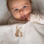 Laken Ledikant Little Dutch Geborduurd Baby Bunny