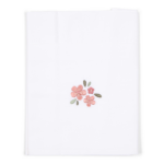 Laken Ledikant Little Dutch Fairy Flowers Geborduurd