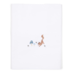 Laken Ledikant Little Dutch Paddenstoel Geborduurd