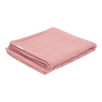 Deken Ledikant Little Dutch Pure Pink Blush Gebreid