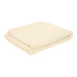 Deken Ledikant Little Dutch Pure Soft White Gebreid