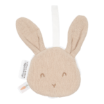 Knuffeldoekje Little Dutch Hydrofiel Konijn Beige