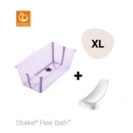 Bad Opvouwbaar Stokke® Flexi Bath® XL Lavender + Gratis Newborn Support