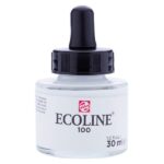 Ecoline inkt - 30 ml - wit 100