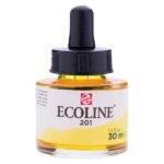 Ecoline inkt - 30 ml - lichtgeel 201