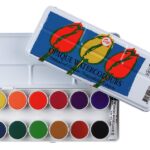 Talens aquarelverf set - dekkend - 12 kleuren