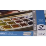 van Gogh aquarelverf set - 24 napjes in kunststof doos