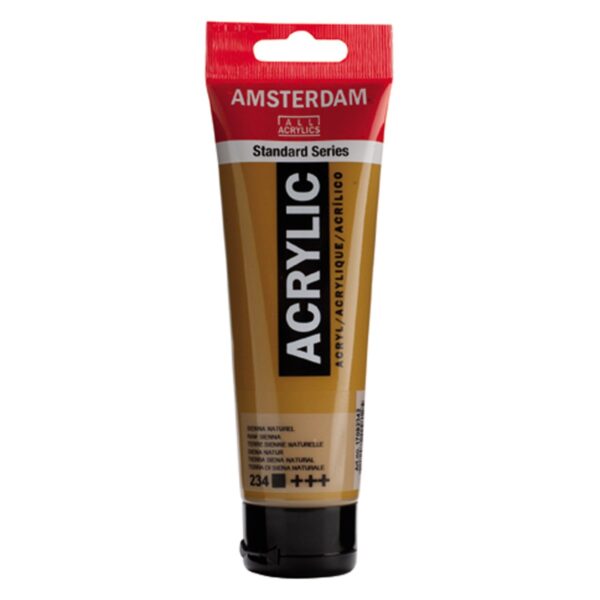Amsterdam acrylverf - 120 ml - sienna naturel 234 - Afbeelding 1