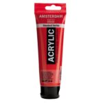 Amsterdam acrylverf - 120 ml - naftol rood middel 396