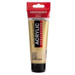 Amsterdam acrylverf - 120 ml - lichtgoud 802