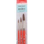 Talens aquarelpenseel - Serie 150 - Nr. 4-8-12