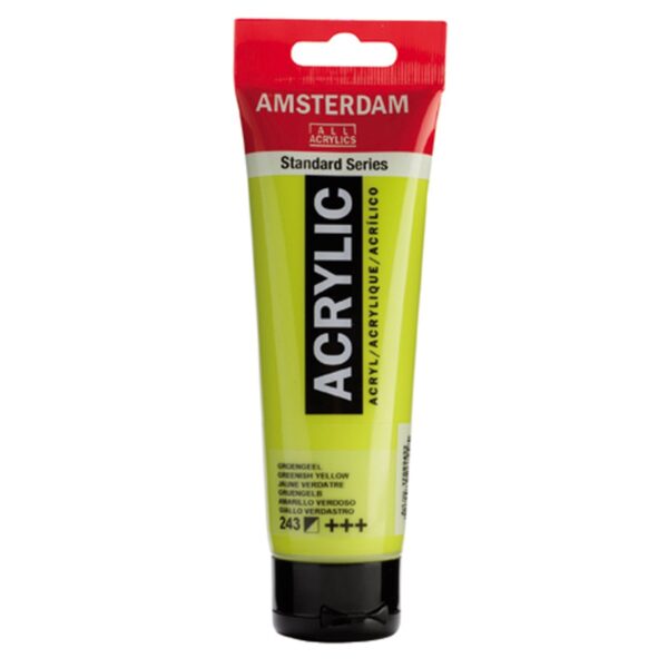 Amsterdam acrylverf - 120 ml - groengeel 243 - Afbeelding 1