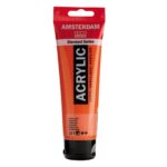 Amsterdam acrylverf - 120 ml - vermiljoen 311