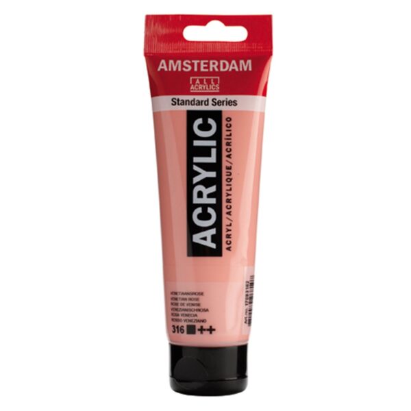 Amsterdam acrylverf - 120 ml - venetiaansrose 316 - Afbeelding 1