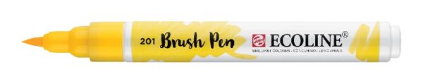 Ecoline Brush Pen - lichtgeel 201 - Afbeelding 1